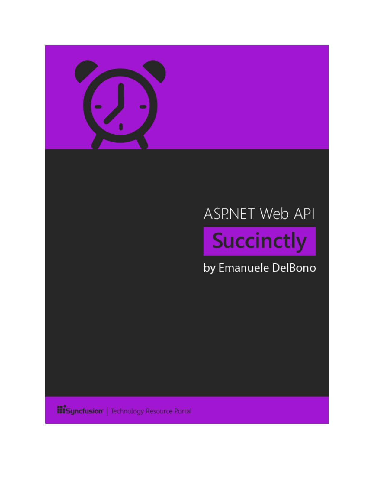 ASP.NET Web API Succinctly