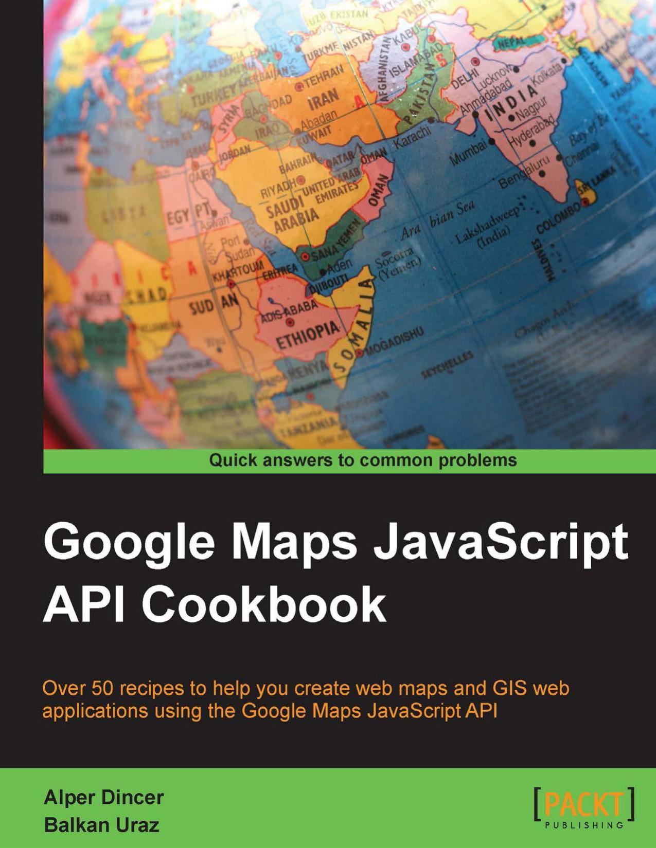 Google Maps API Cookbook