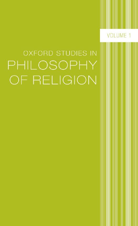 Oxford Studies in Philosophy of Religion: Volume 1