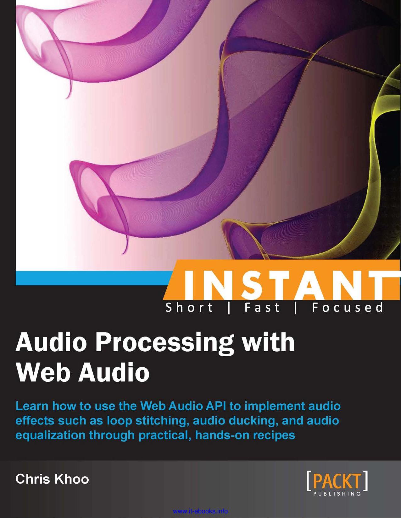 Instant Audio Processing With Web Audio