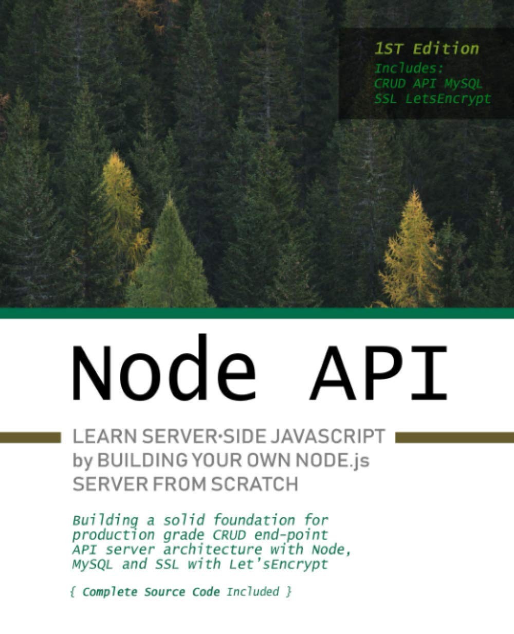 Node.js API: Learn Server-Side JavaScript by Building Your Own Node.js Server From Scratch