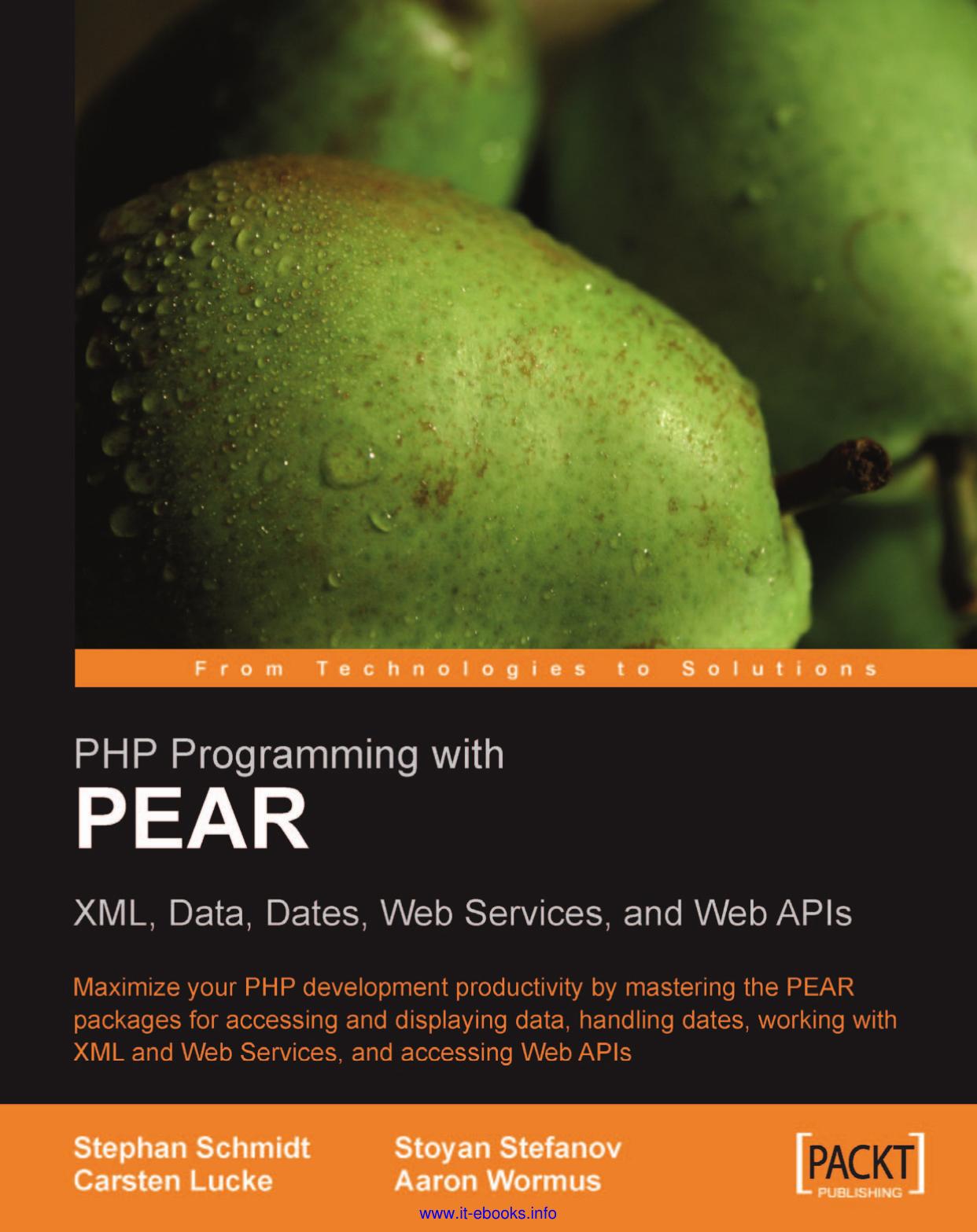 Php Programming With Pear