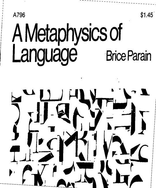 A Metaphysics of Language