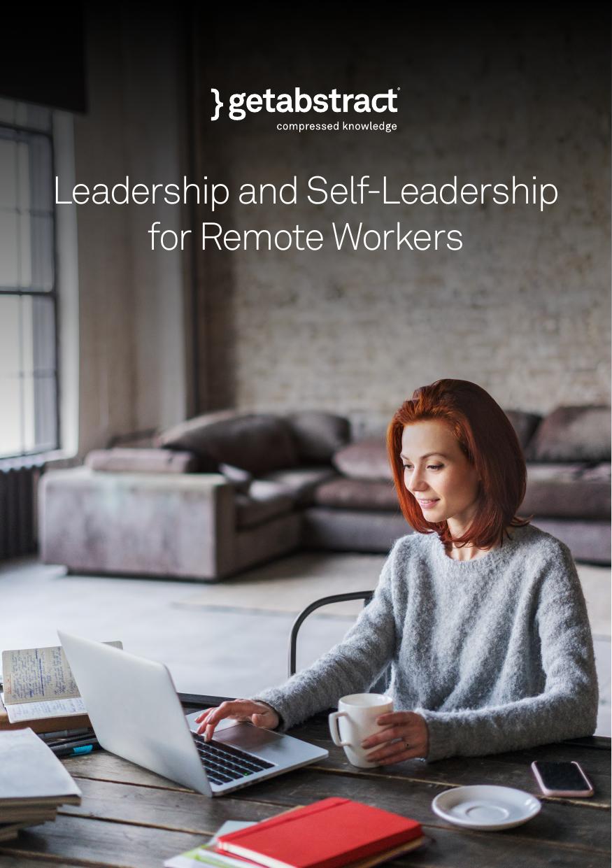 Leadership and Self-Leadership for Remote Workers