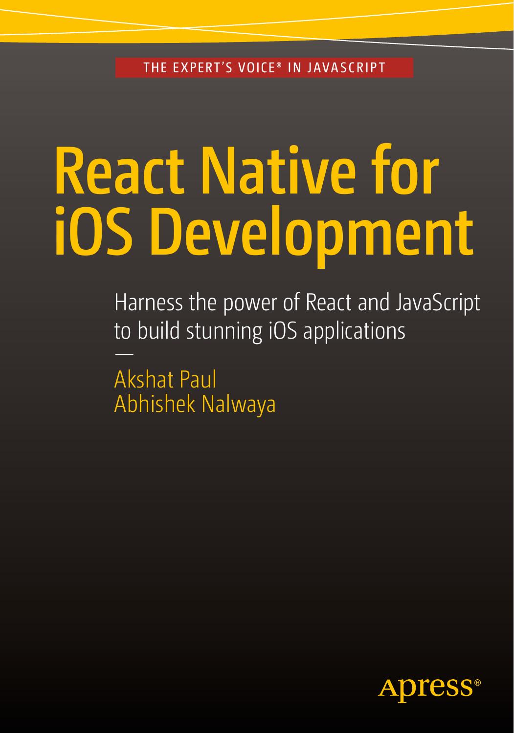 React Native for iOS Development