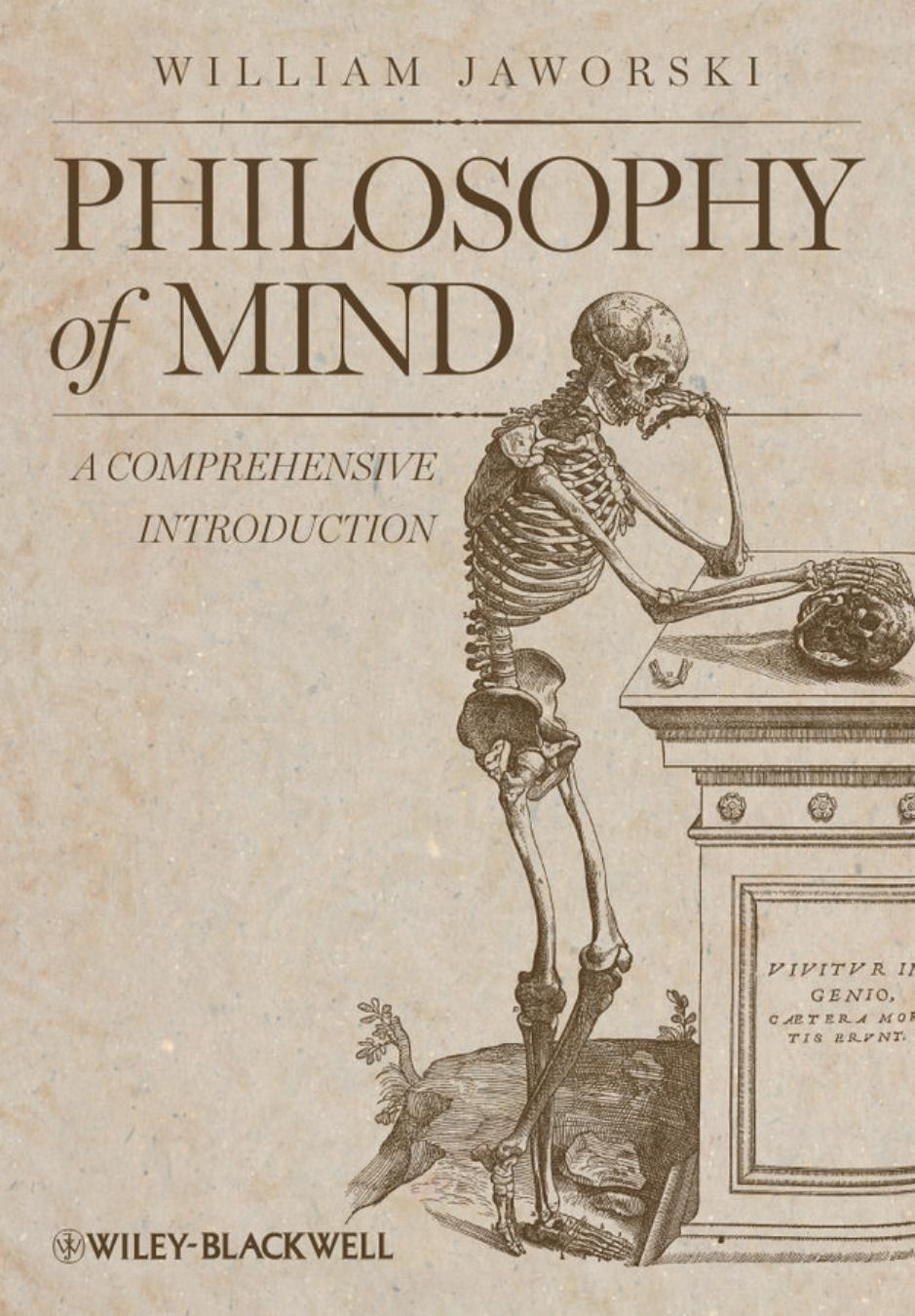Philosophy of Mind: A Comprehensive Introduction