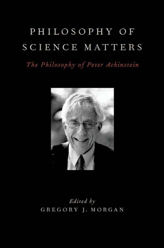 Philosophy of Science Matters: The Philosophy of Peter Achinstein