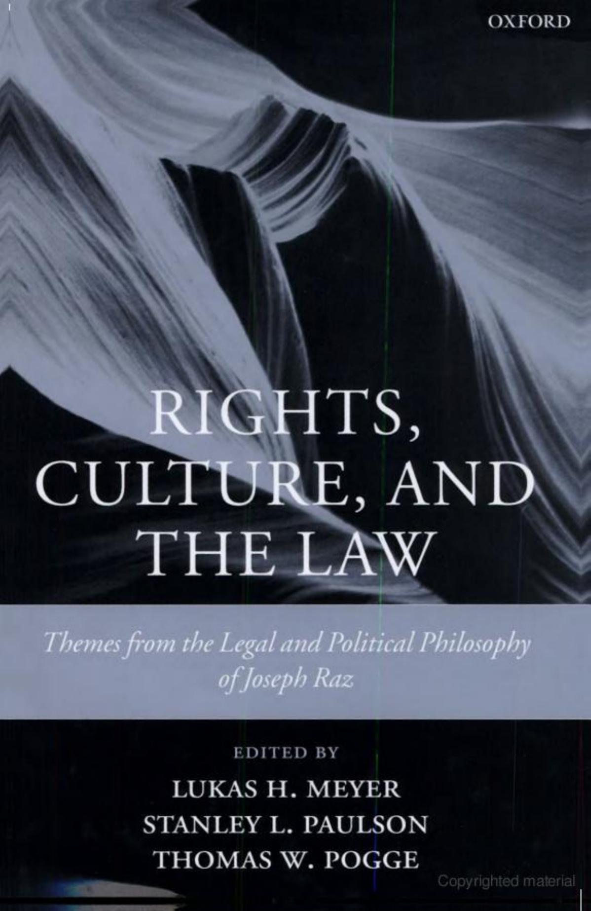 Rights, culture, and the law