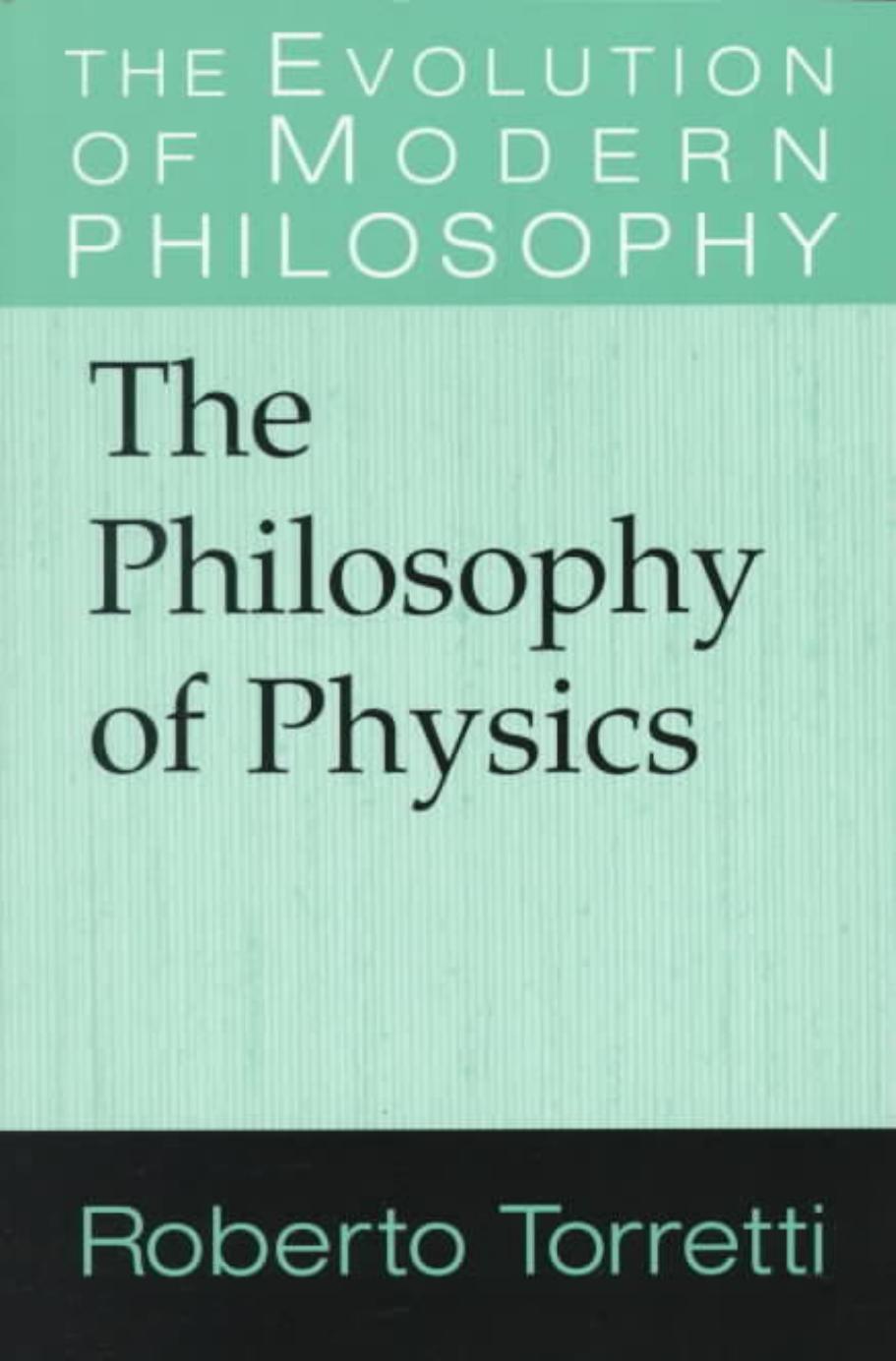 The Philosophy of Physics