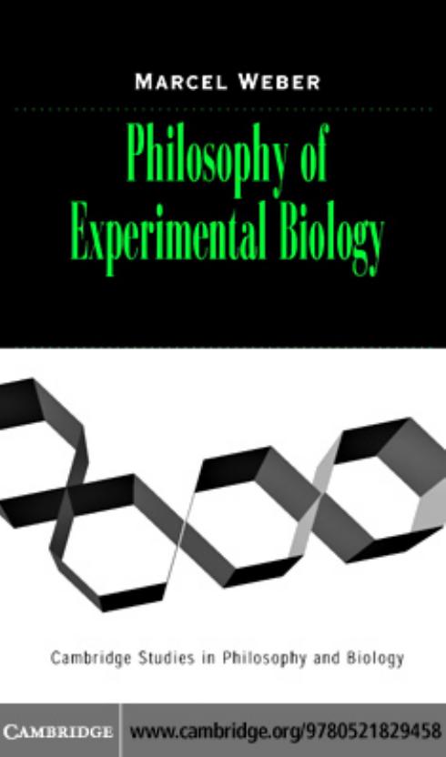 Philosophy of Experimental Biology