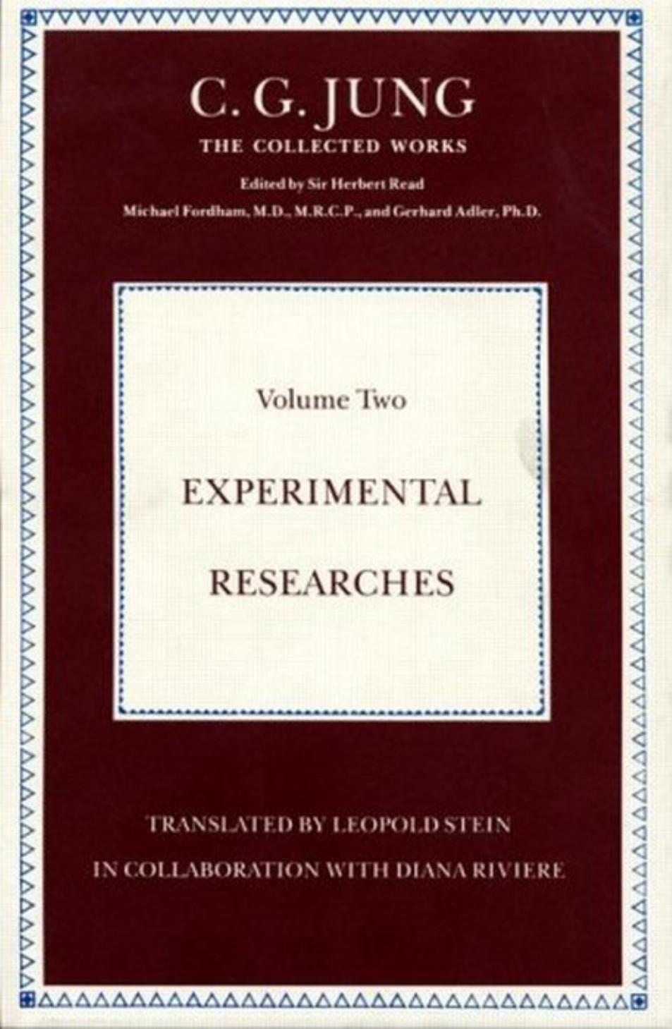 Experimental Researches - Volume 2
