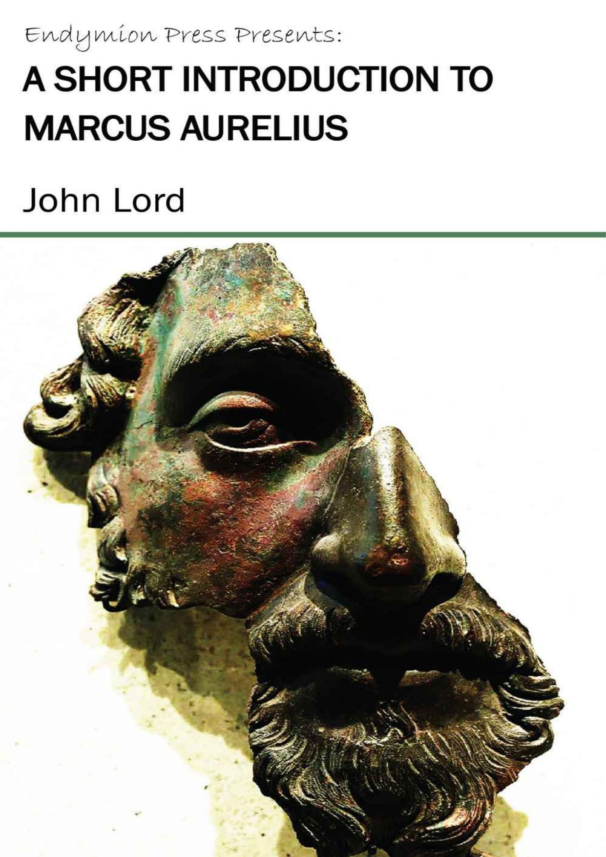 A Short Introduction to Marcus Aurelius