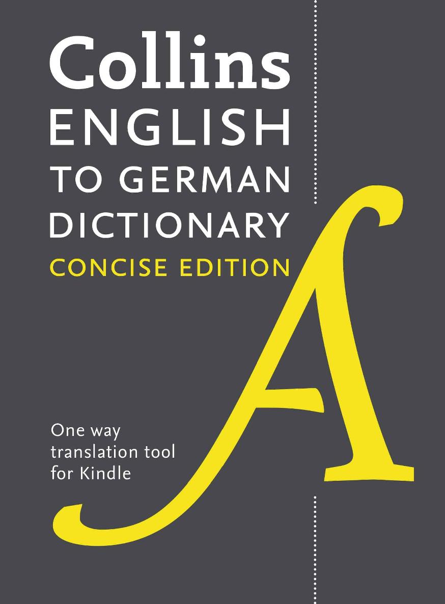 Collins Concise English-German Dictionary