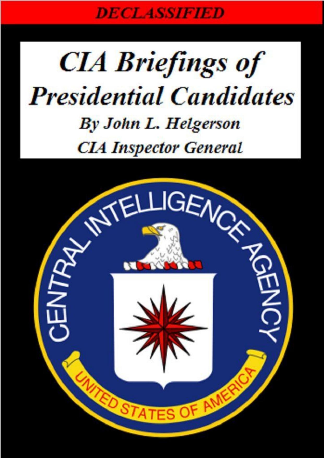 CIA Briefings of Presidential Candidates