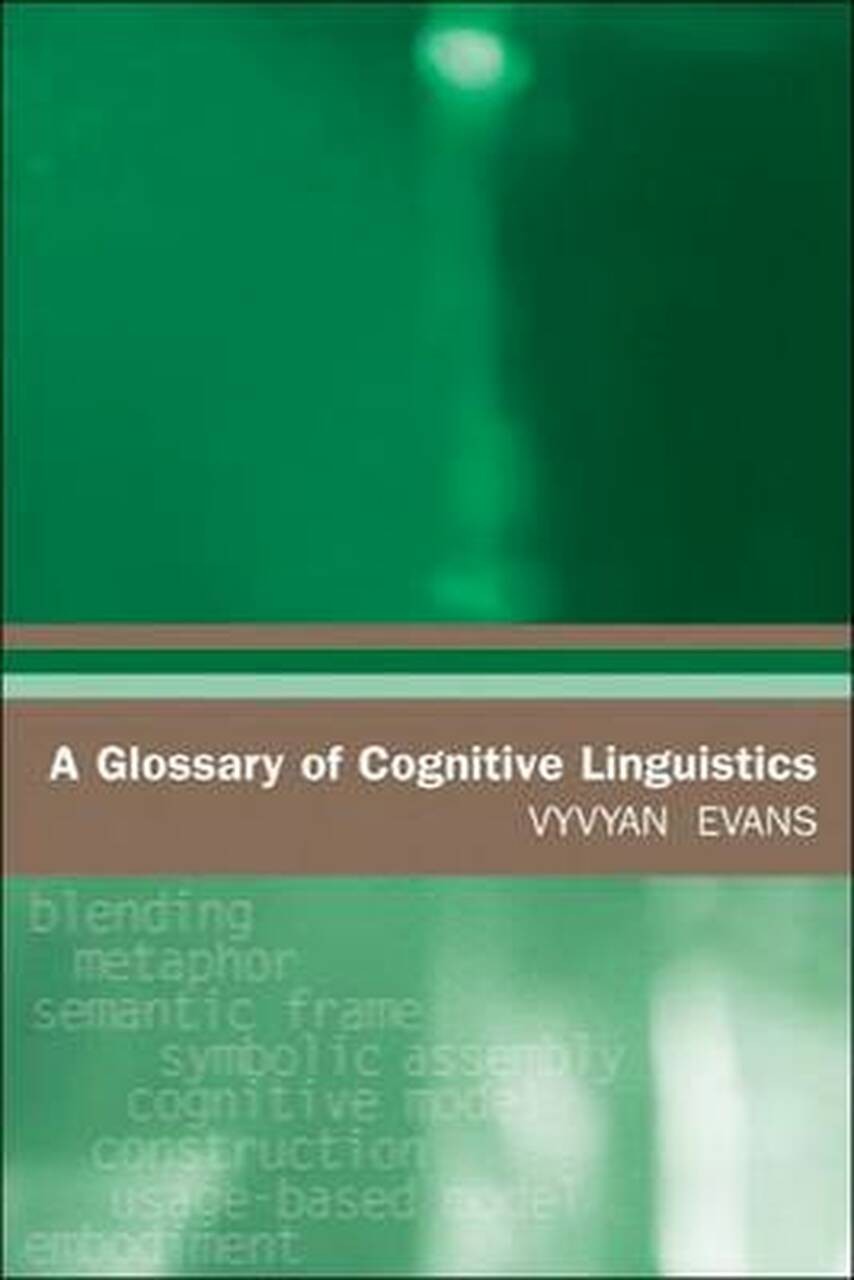 Glossary of Cognitive Linguistics