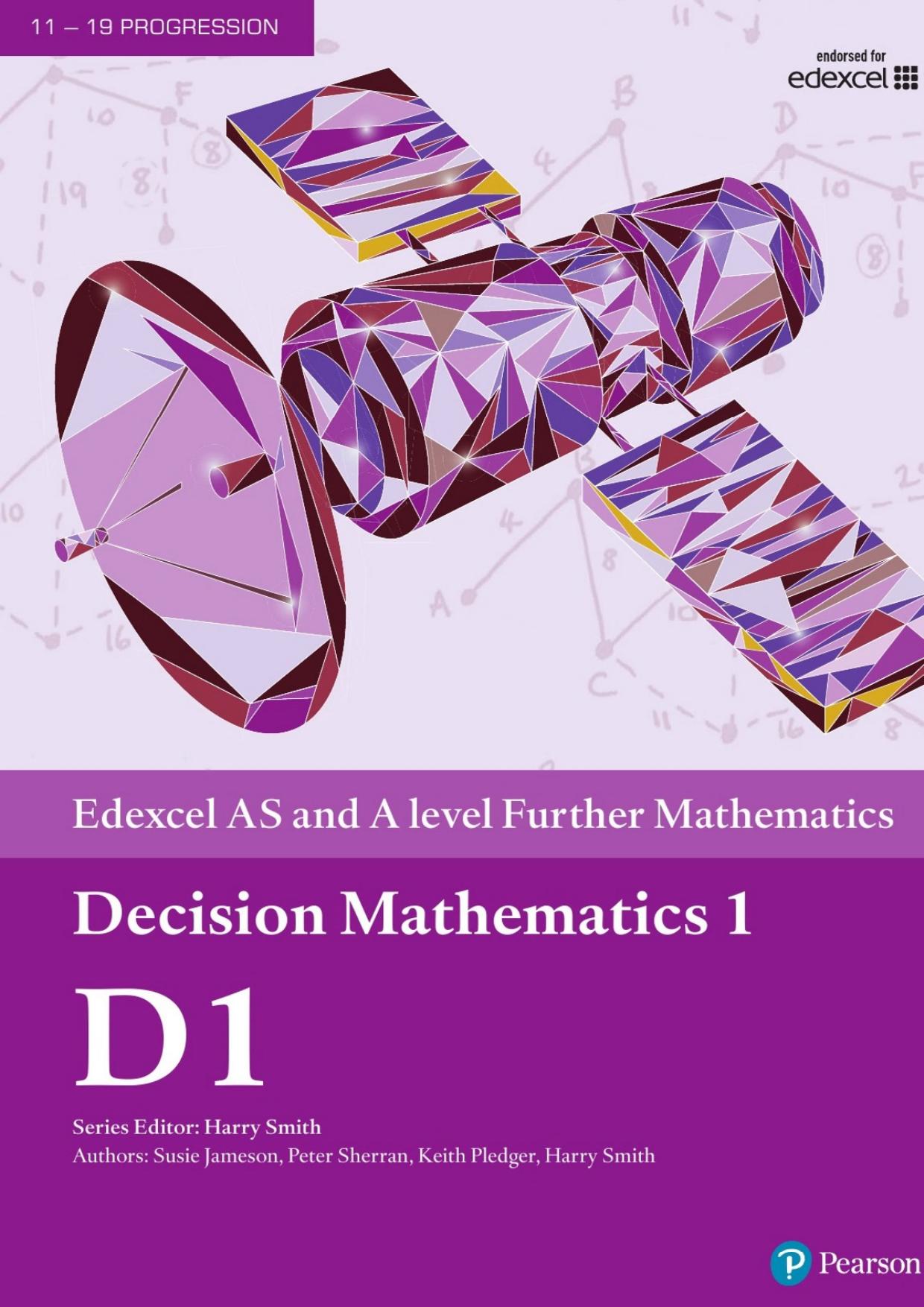 Edexcel AS and A level Decision Mathematics 1