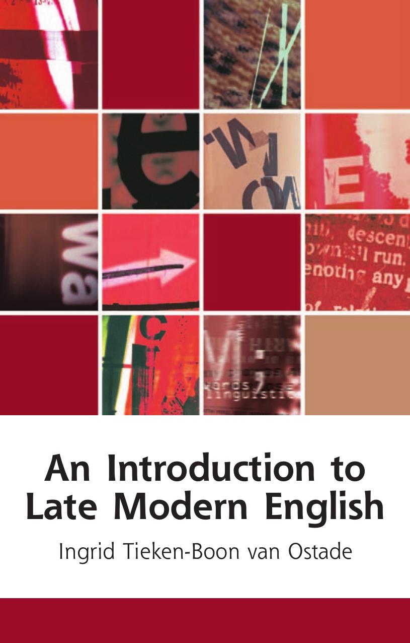 An Introduction to Late Modern English