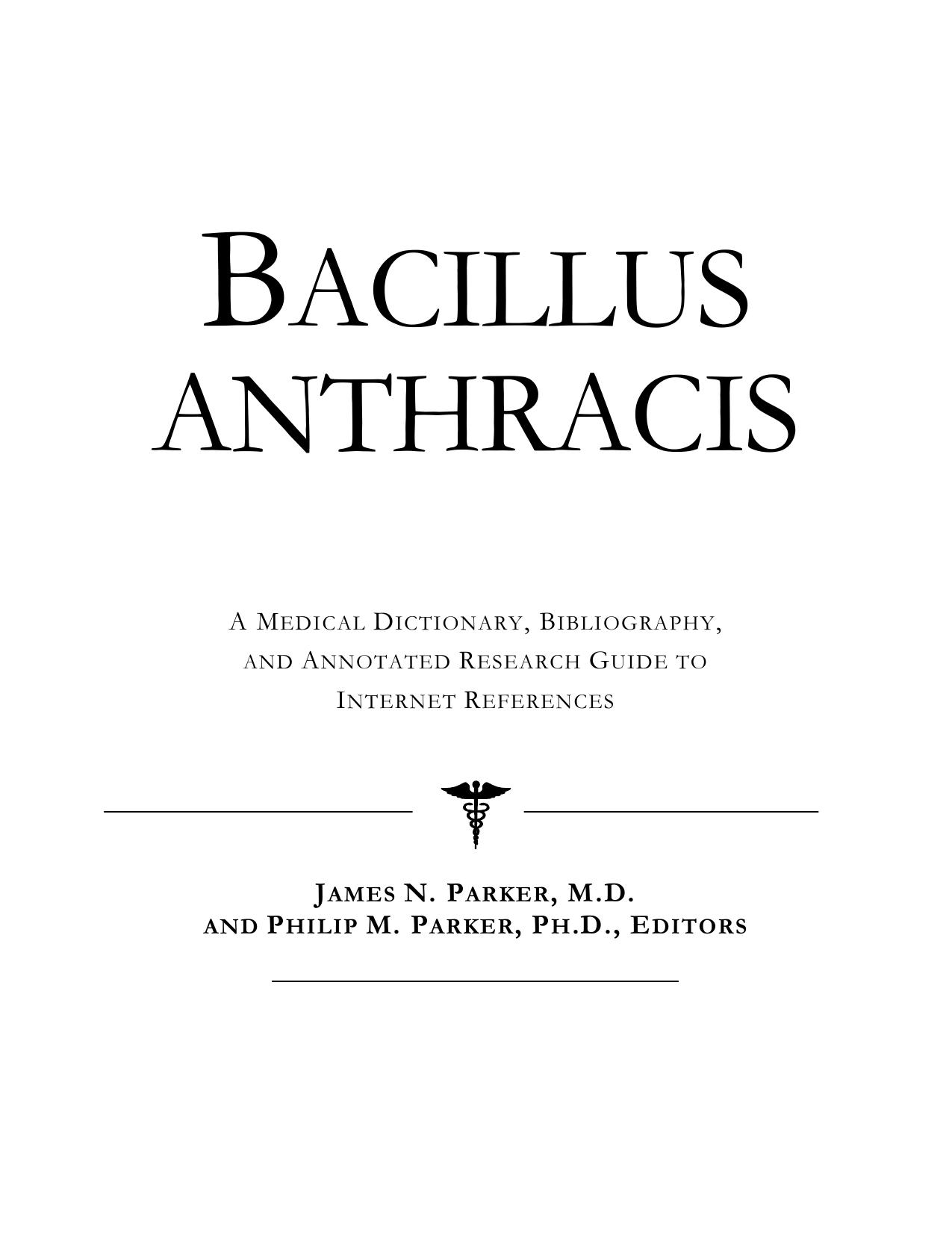 Bacillus Anthraxus