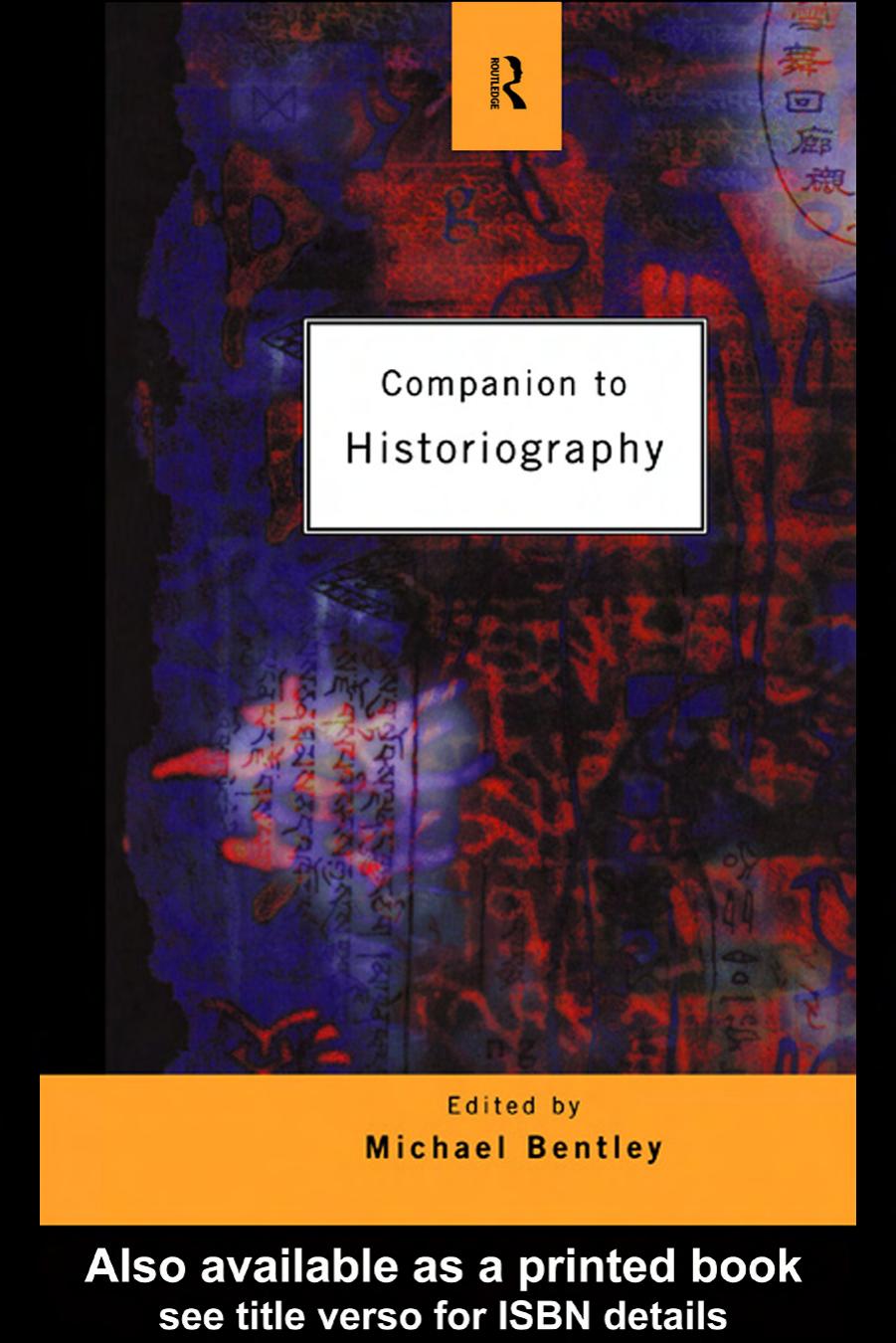 Companion To Historiography