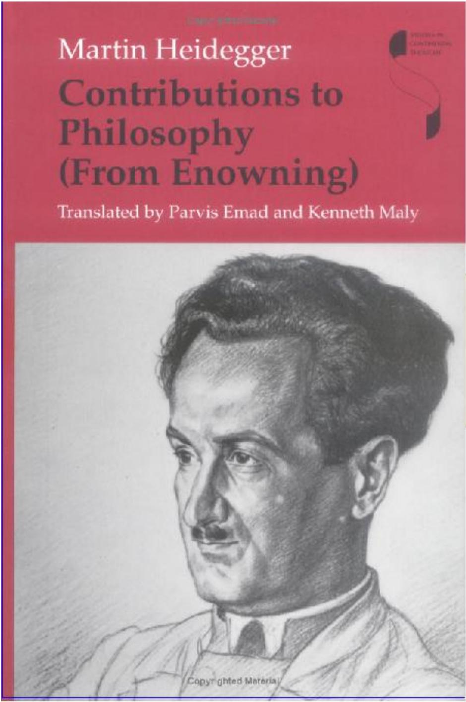 Contributions to Philosophy: From Enowning