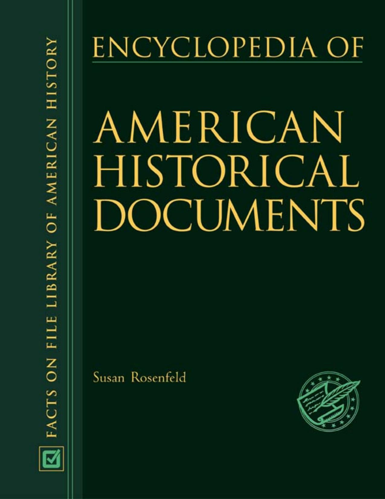 Encyclopedia of American Historical Documents