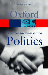 Oxford Concise Dictionary of Politics