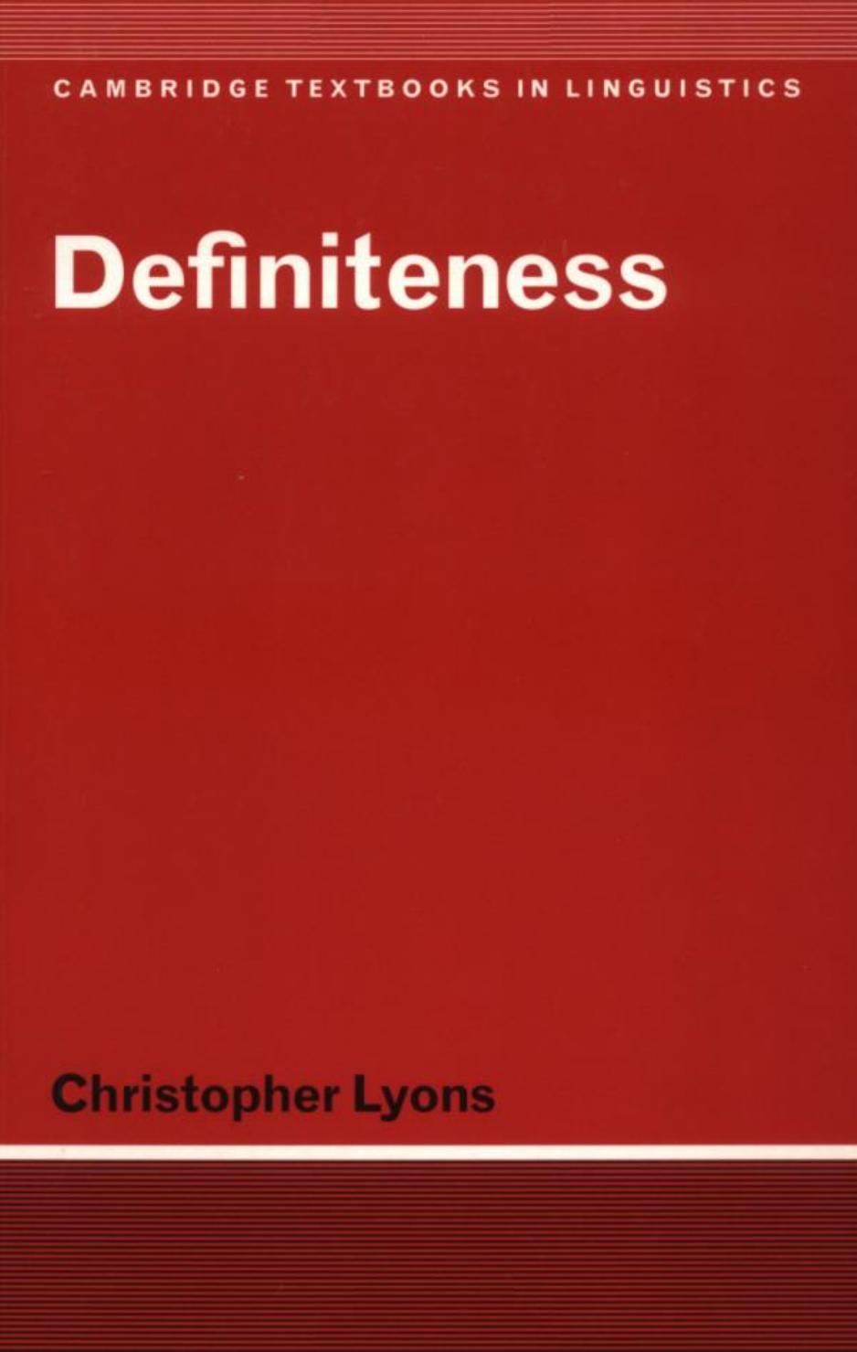 Definiteness