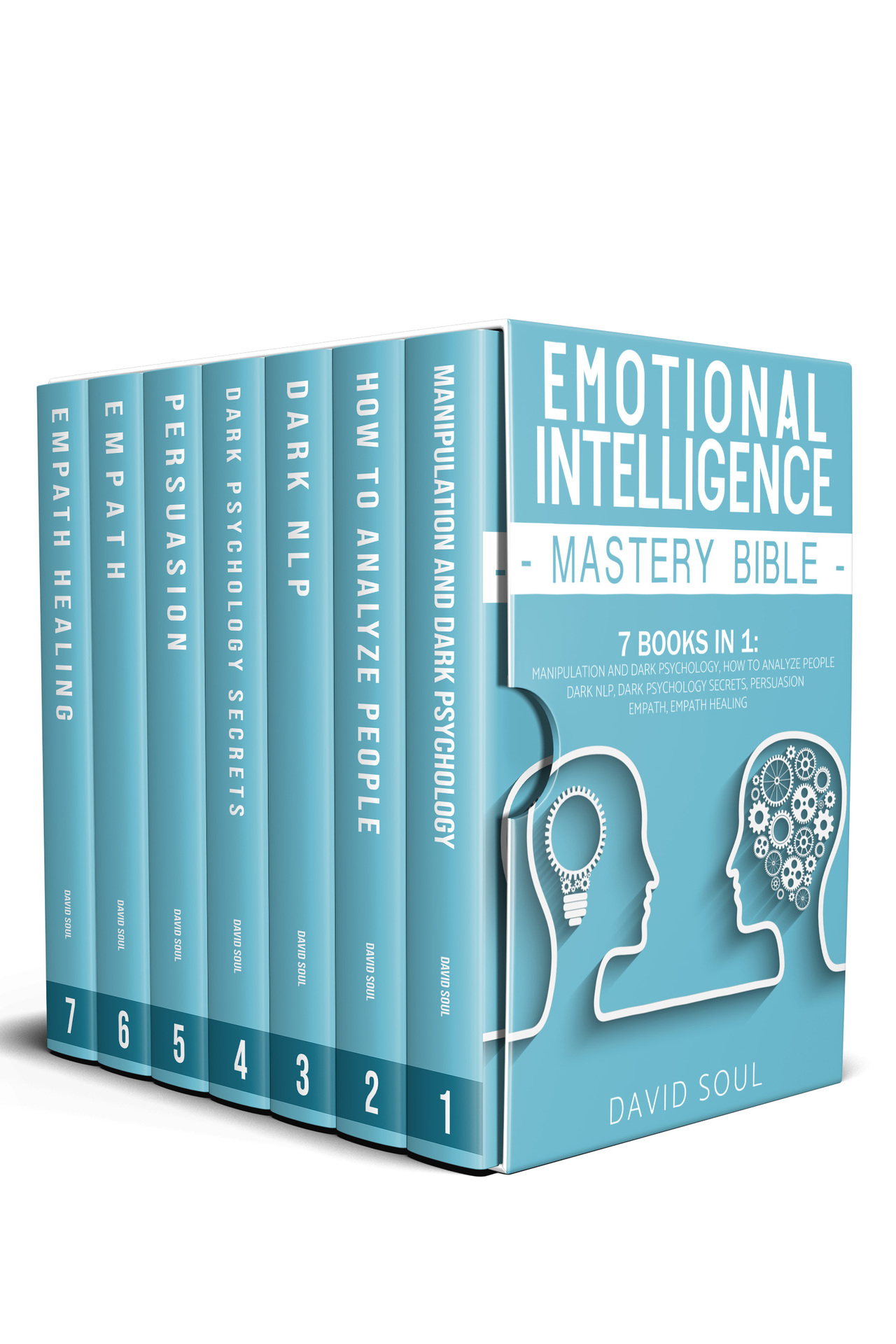 Emotional Intelligence Mastery Bible: 7 Books in 1: Manipulation and Dark Psychology, How to Analyze People, Dark NLP, Dark Psychology Secrets, Persuasion, Empath, Empath Healing.