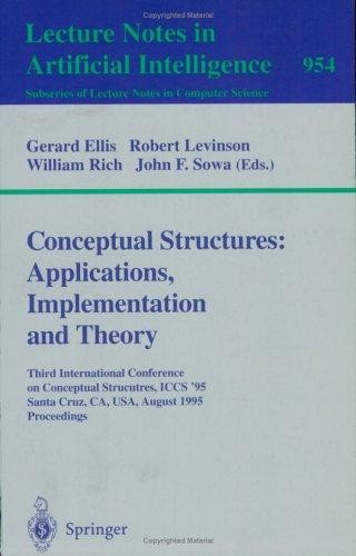 Conceptual structures : applications, implementation and theory ; proceedings