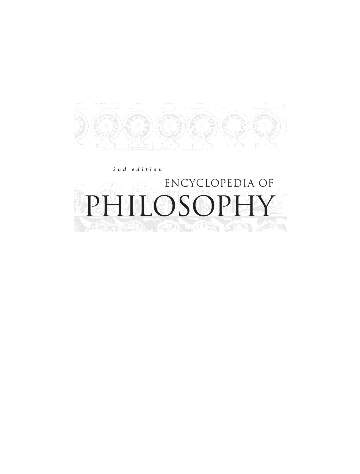 Encyclopedia of Philosophy (Ed.) (3)