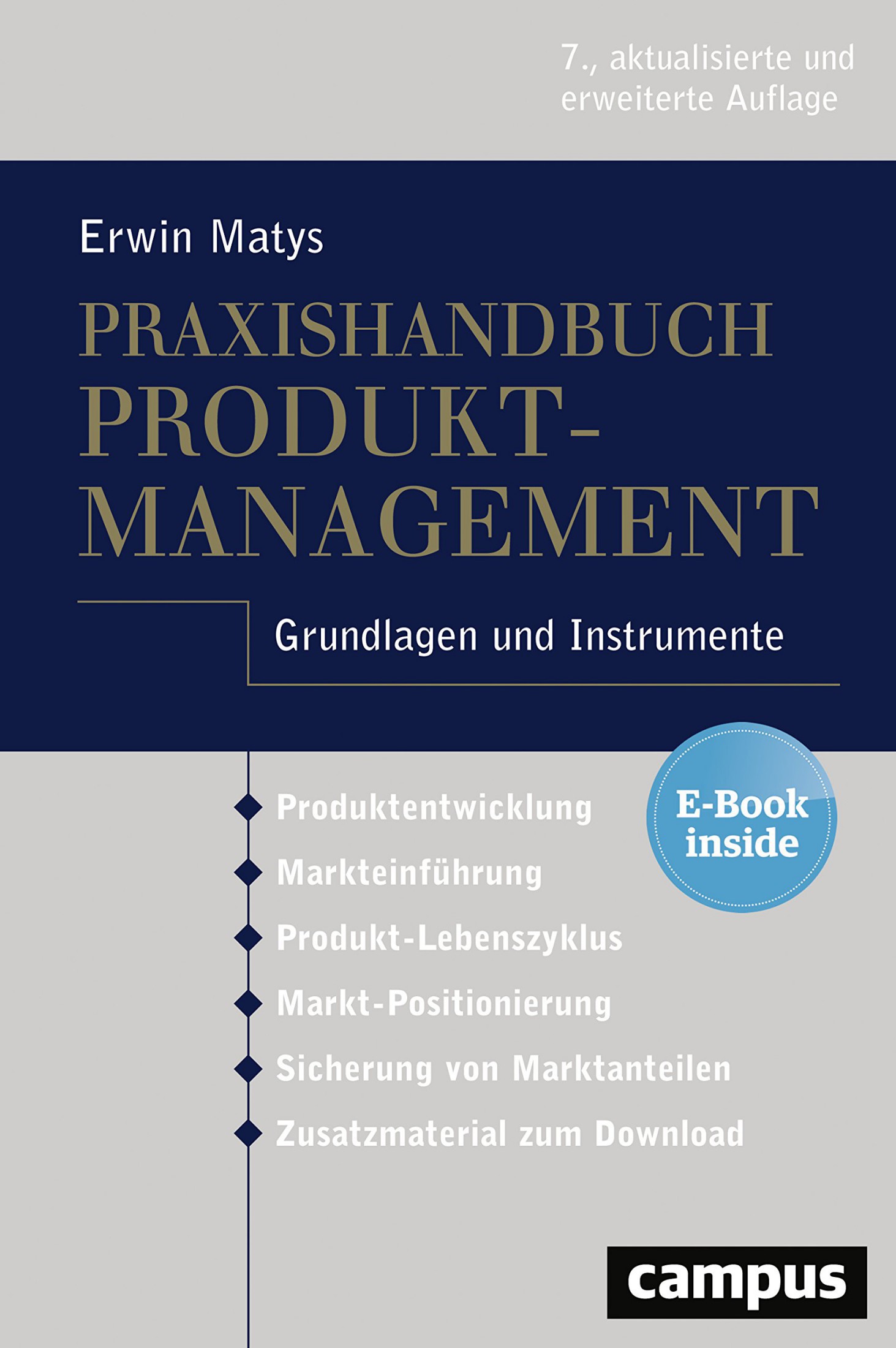 Praxishandbuch Produktmanagement: Grundlagen und Instrumente