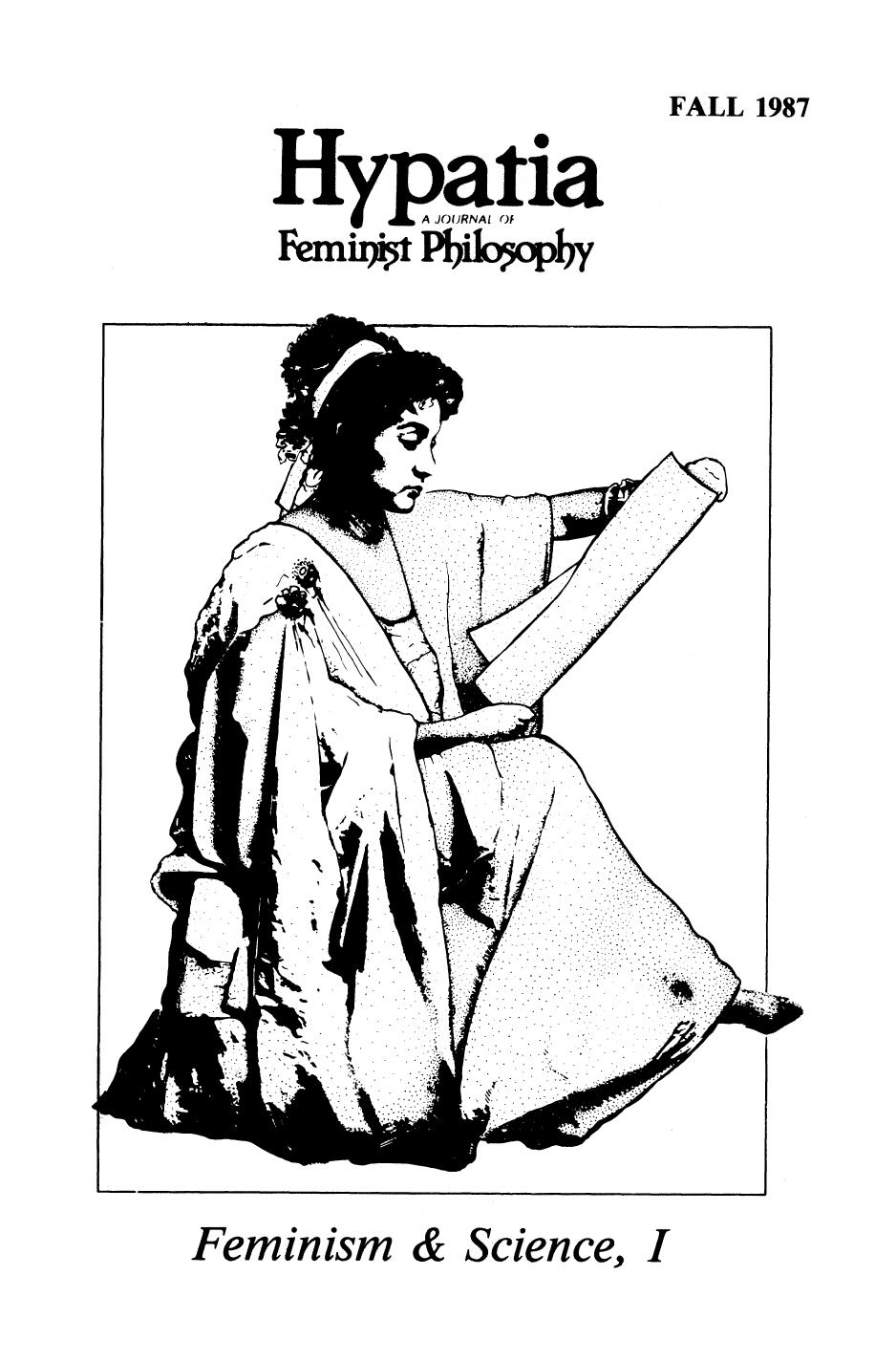 Hypatia A Journal of Feminist Philosophy, Vol. 2, No. 3