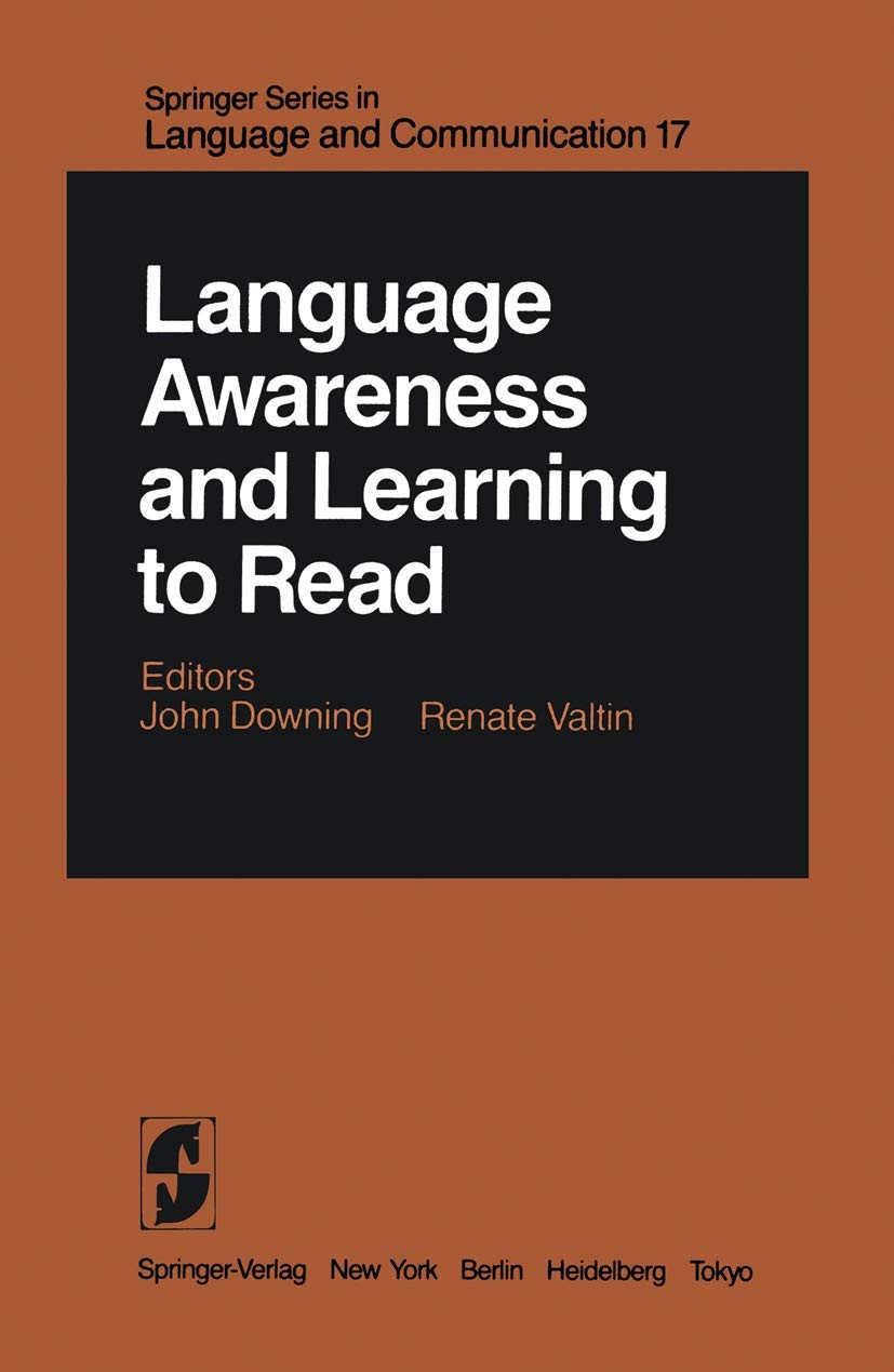Language Awareness and Learning to Read