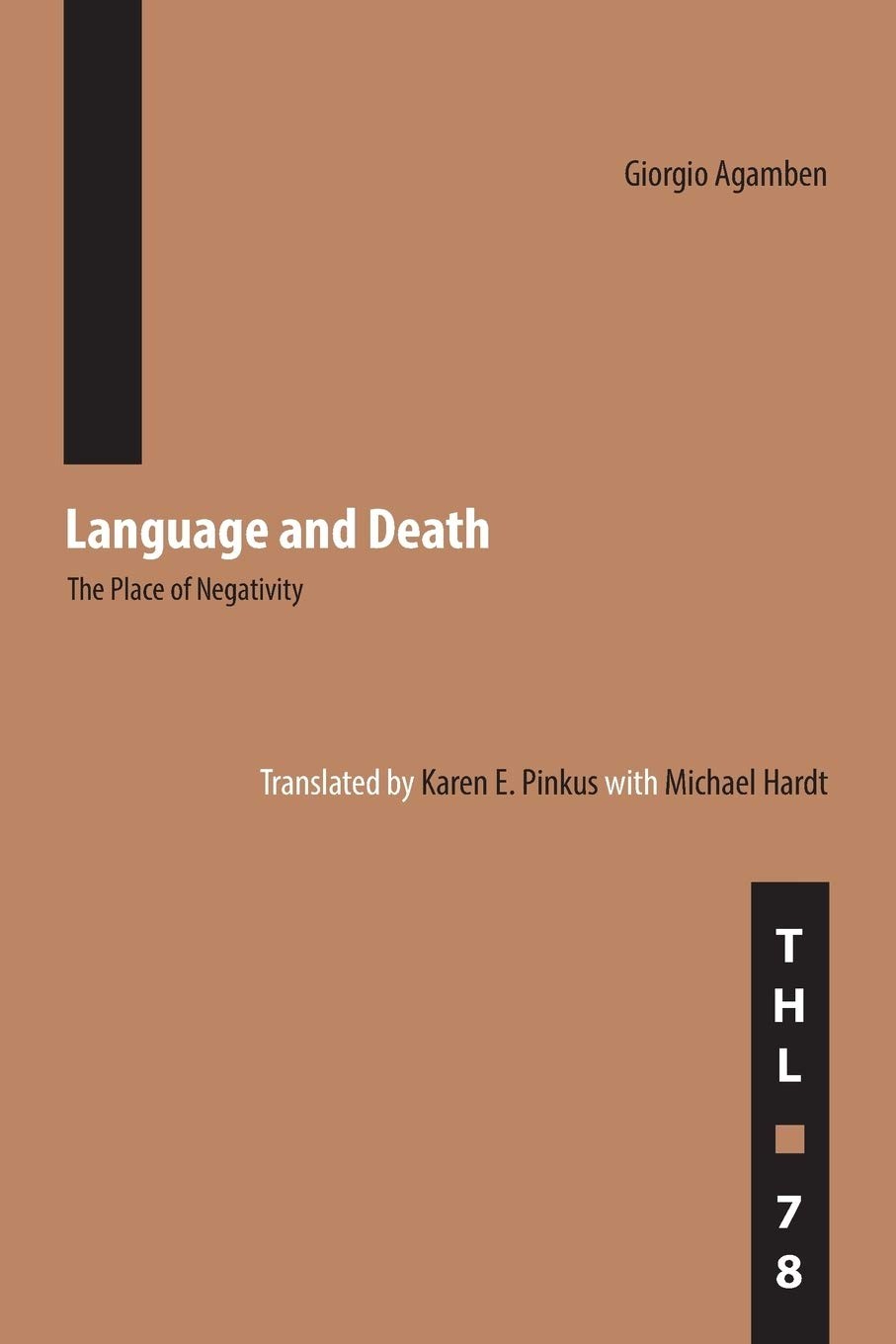 Language and Death: The Place of Negativity