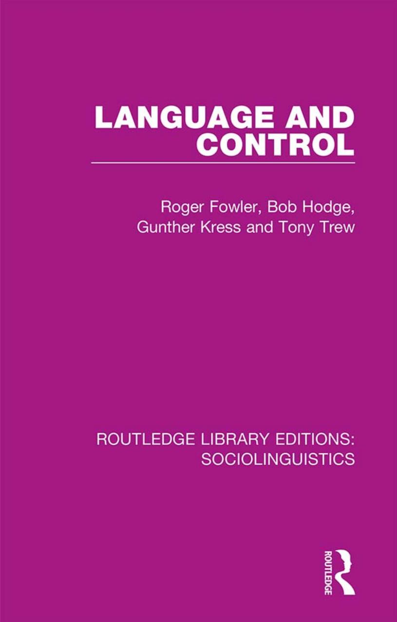 Language and Control