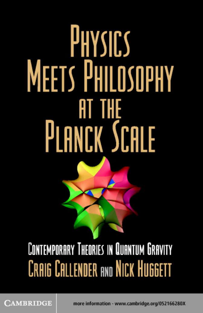 Physics Meets Philosophy at the Planck Scale: Contemporary Theories in Quantum Gravity