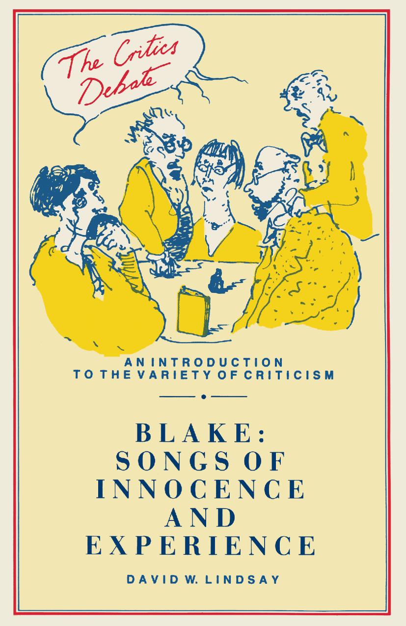 Blake: Songs of Innocence and Experience