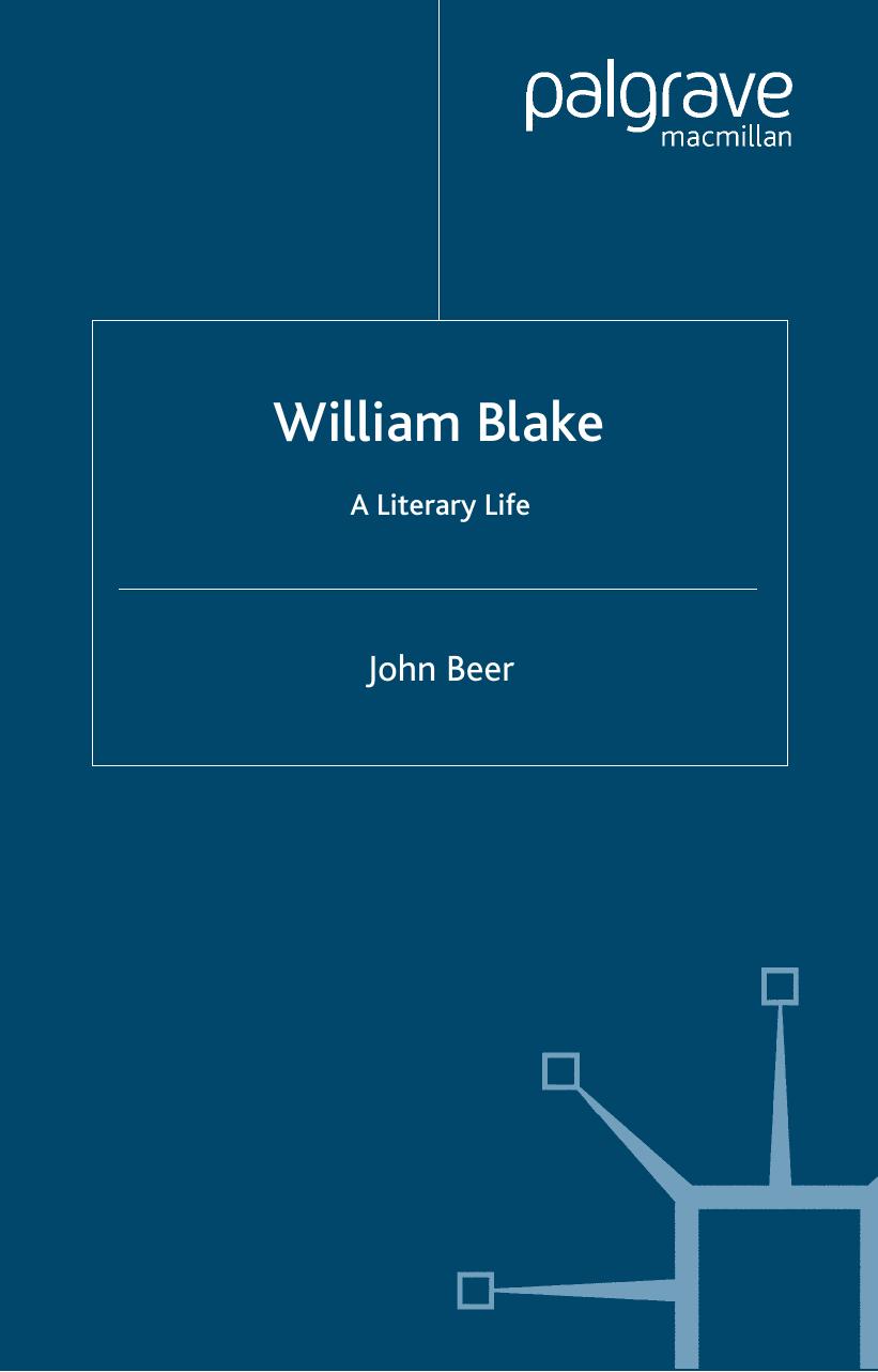 William Blake: A Literary Life