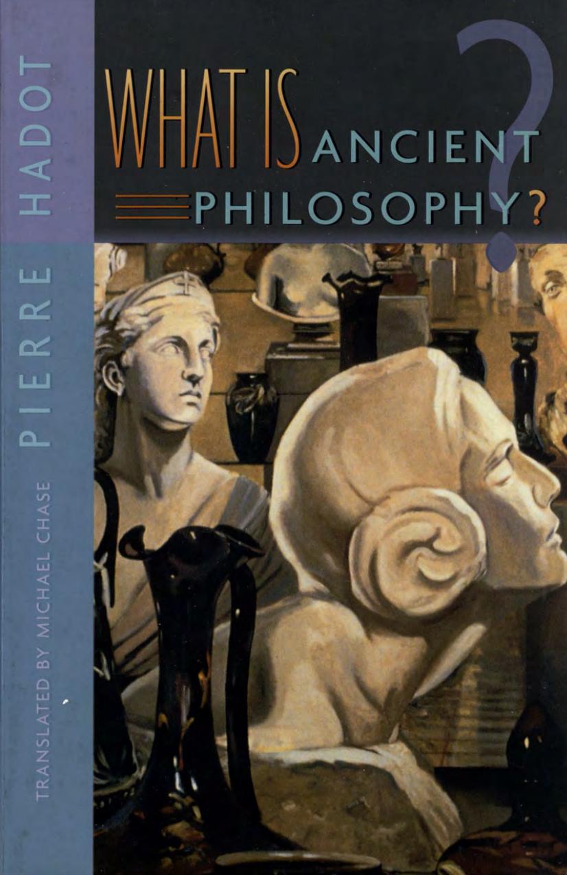 What Is Ancient Philosophy?