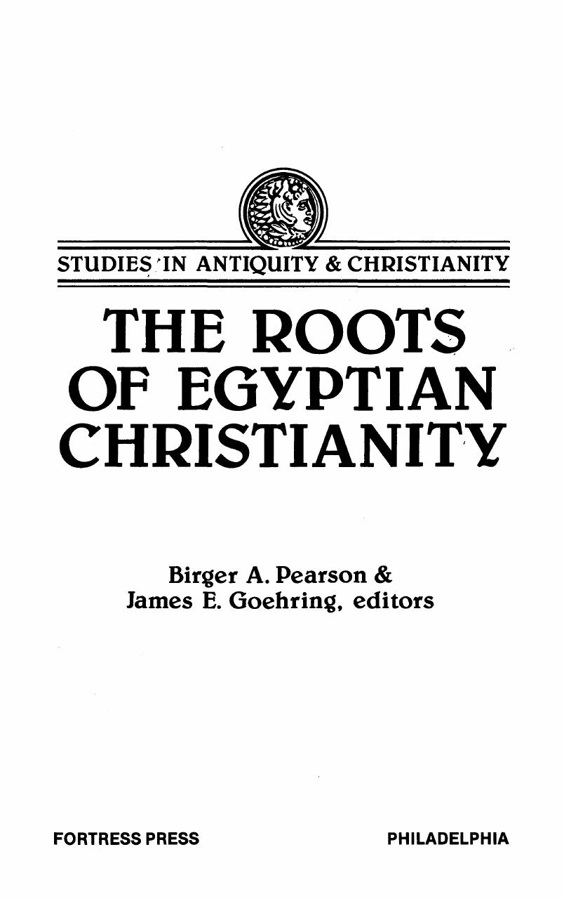 The Roots of Egyptian Christianity