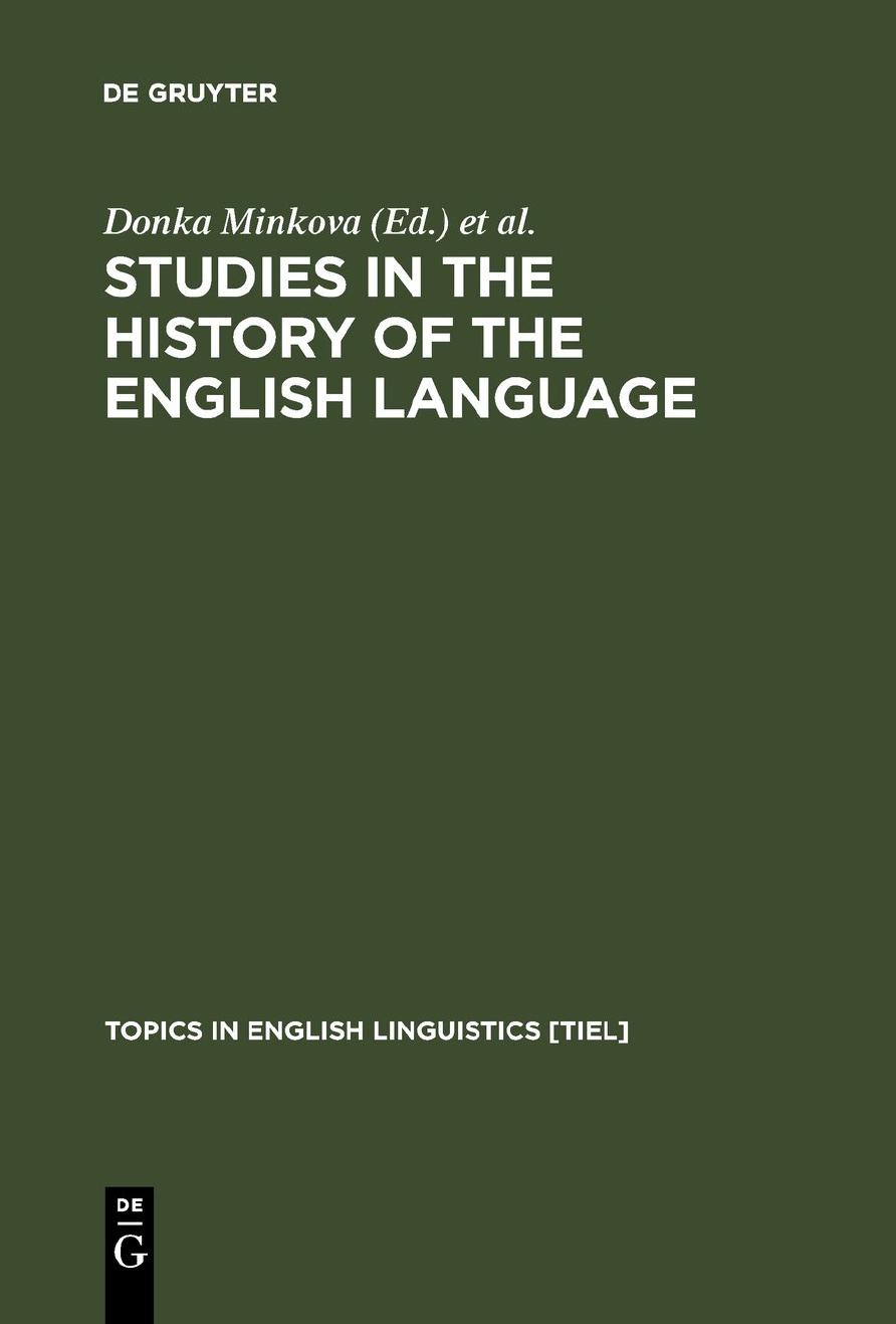 Studies in the History of the English Language: A Millennial Perspective