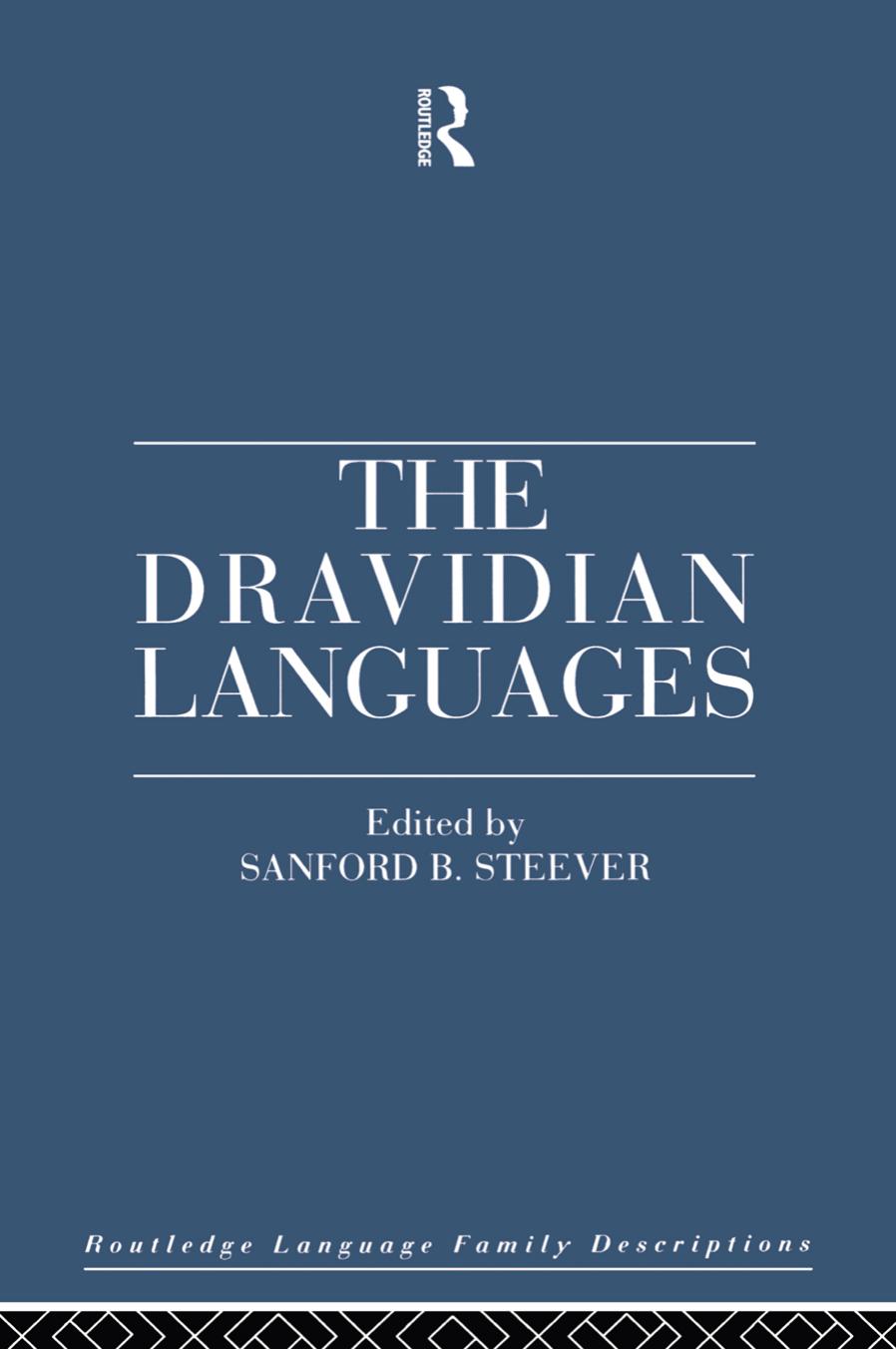 The Dravidian Languages