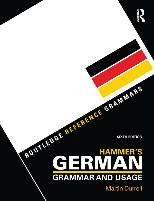 Hammer's German Grammar and Usage