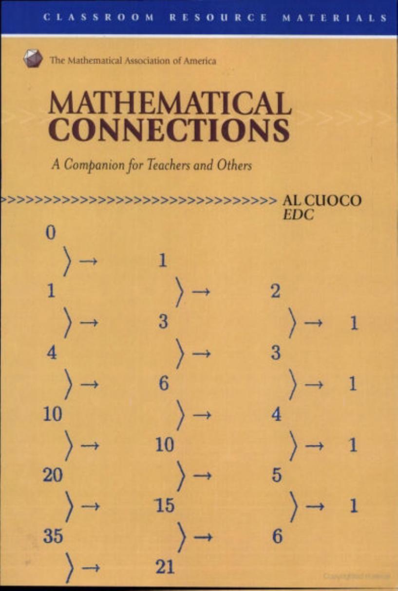 Mathematical Connections: A Companion for Teachers and Others