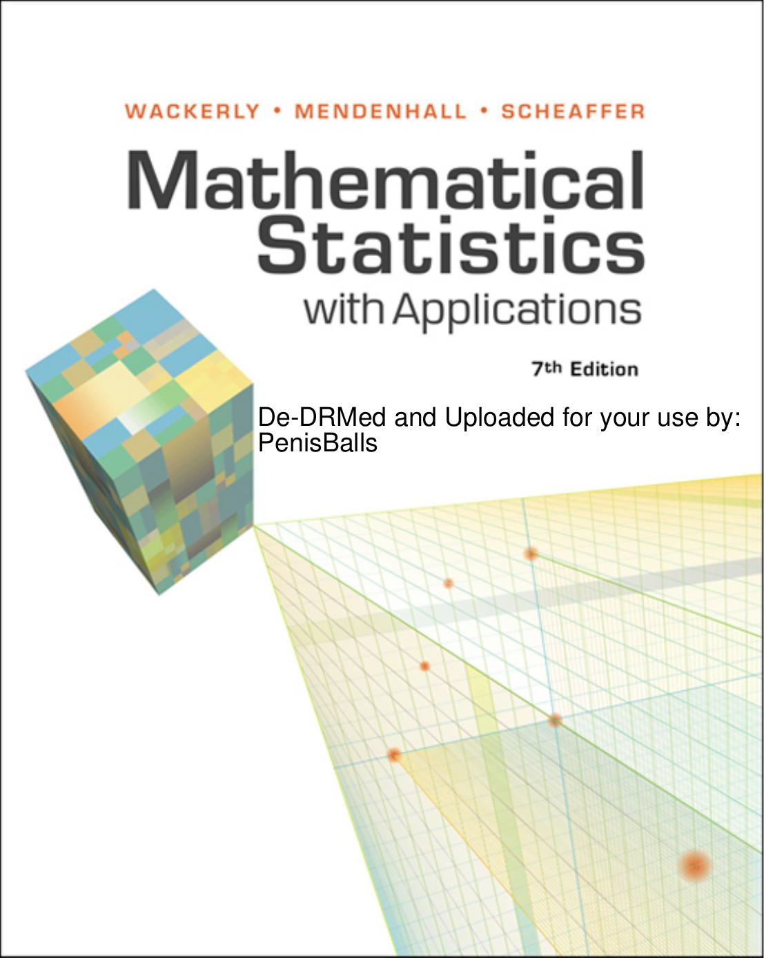 Mathematical Statistics with Applications