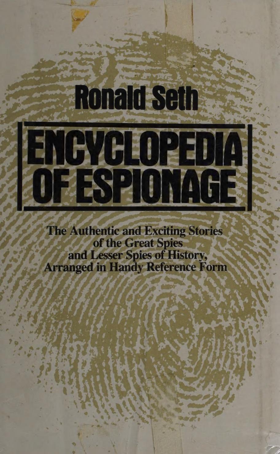 Encyclopedia of Espionage