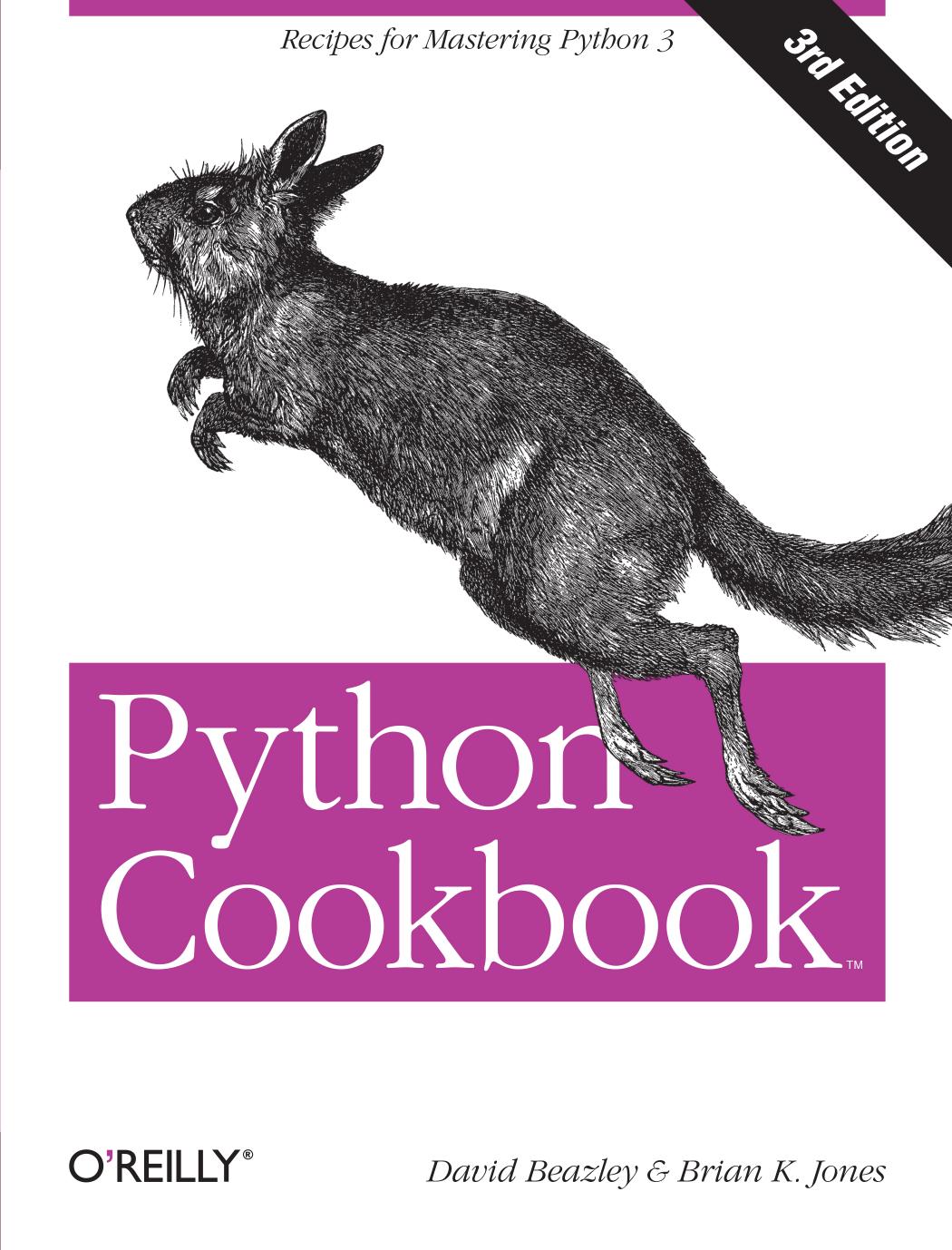 Python Cookbook