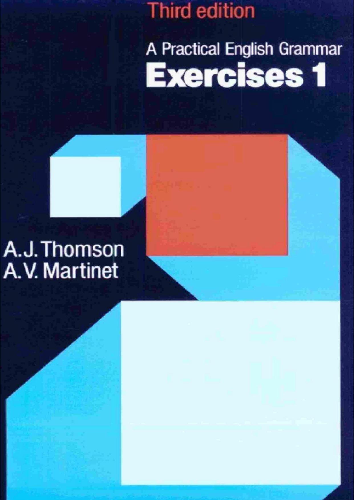 A Practical English Grammar: Exercises 1