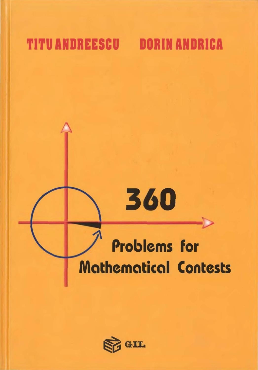 360 Problems for Mathematical Contests