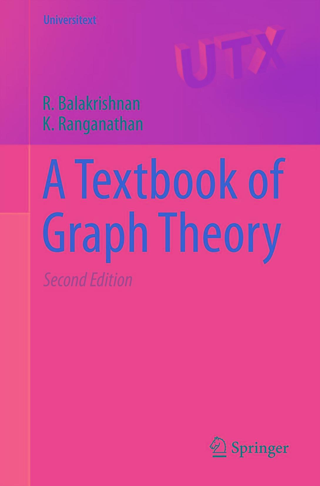 A Textbook of Graph Theory